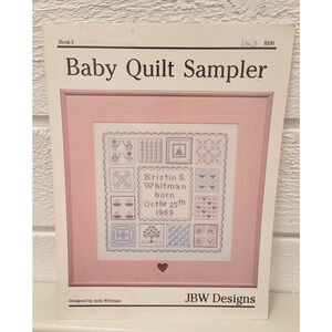 Baby Quilt Sampler, Cross Stitch, JBW Designs Book 3